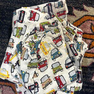 Pottery Barn Kids Full/Queen Transportation Sheet Set
